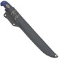 Preview: MARTTIINI Oy Filetiermesser "Martef Filleting Knife 23" Griff blau Lederscheide